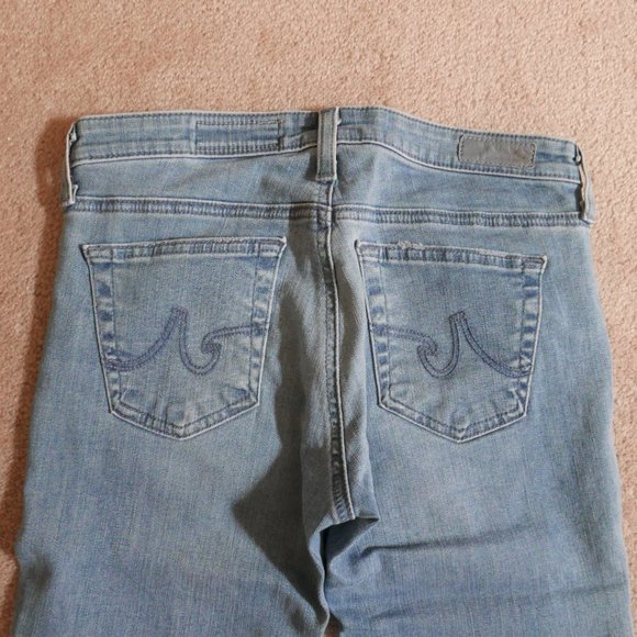 Ag Adriano Goldschmied Mid-rise Stilt Roll-up Jeans Size 26 - Picture 5 of 6